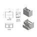 Bliss Sento 2 Drawer Wall Hung Basin Unit - Unbeatable Bathrooms
