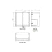 Bliss Sento 2 Door Floor Standing Basin Unit - Unbeatable Bathrooms