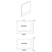 Hudson Reed Fusion Bath End Panel & Plinth - Unbeatable Bathrooms