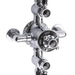 Hudson Reed Topaz Black Triple Exposed Shower Valve - Unbeatable Bathrooms