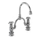 Burlington 2 Tap Hole Arch Mixer with Curved Spout - Unbeatable Bathrooms