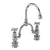 Burlington 2 Tap Hole Arch Mixer with Curved Spout - Unbeatable Bathrooms