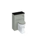 Burlington 60cm Back To Wall WC Unit and Back To Wall Pan, Including The Cistern Tank - Unbeatable Bathrooms