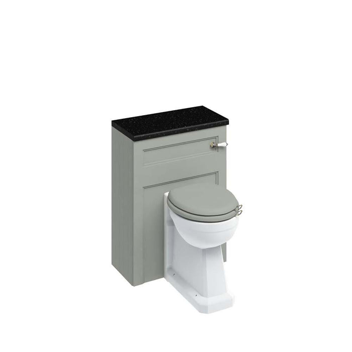 Burlington 60cm Back To Wall WC Unit and Regal Back To Wall Pan, Including The Cistern Tank - Unbeatable Bathrooms