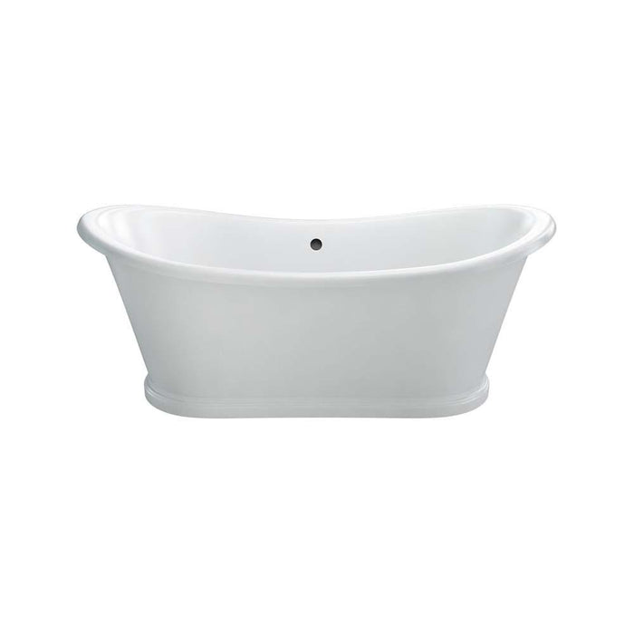 Burlington Admiral 1650 x 700mm Freestanding Roll Top Bath - Unbeatable Bathrooms