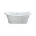 Burlington Admiral 1650 x 700mm Freestanding Roll Top Bath - Unbeatable Bathrooms