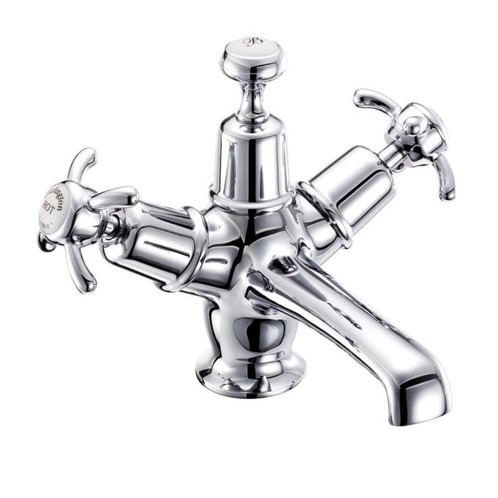 Burlington Basin Mixer with High Central Indice with Click-Clack Waste - Unbeatable Bathrooms