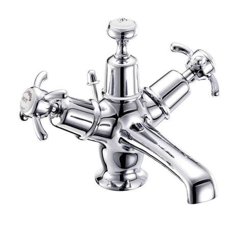 Burlington Basin Mixer with High Central Indice with Pop-Up Waste - Unbeatable Bathrooms