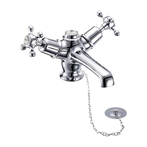 Burlington Claremont Basin Mixer with Low Central Indice - Unbeatable Bathrooms