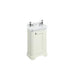 Burlington Classic 477mm Cloakroom Vanity Unit - Floor Standing 1 Door Unit - Unbeatable Bathrooms