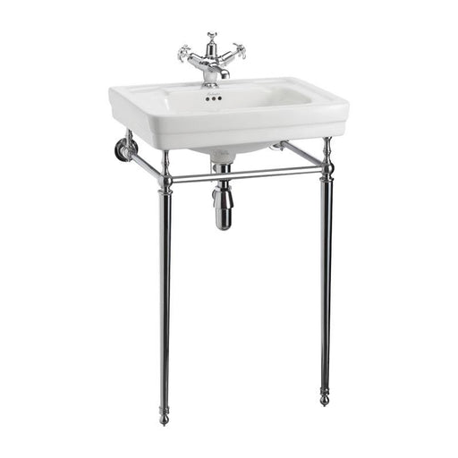 Burlington Contemporary Basin with Basin Stand - Unbeatable Bathrooms
