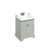 Burlington Classic 650mm Vanity Unit - Floor Standing 2 Door Unit - Unbeatable Bathrooms