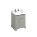 Burlington Classic 650mm Vanity Unit - Floor Standing 2 Door Unit - Unbeatable Bathrooms