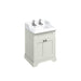 Burlington Classic 650mm Vanity Unit - Floor Standing 2 Door Unit - Unbeatable Bathrooms