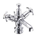 Burlington High Central Indice Regent Basin Mixer with Pop-Up Waste - Unbeatable Bathrooms