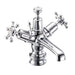 Burlington High Central Indice Regent Basin Mixer with Pop-Up Waste - Unbeatable Bathrooms