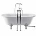 Burlington Horizontal Support Bar Stand Pipes - Unbeatable Bathrooms