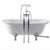 Burlington Horizontal Support Bar Stand Pipes - Unbeatable Bathrooms