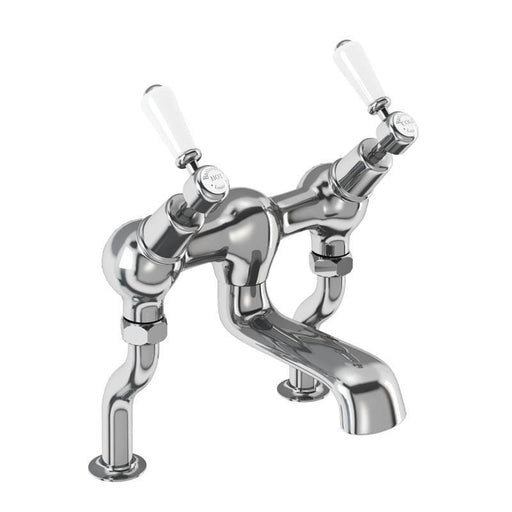 Burlington Kensington Angled Bath Filler - Deck Mounted - Unbeatable Bathrooms