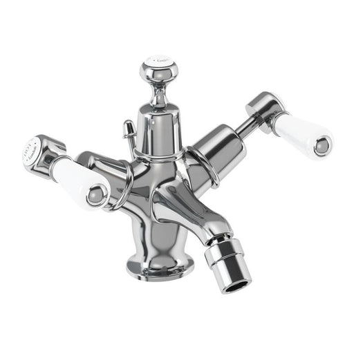 Burlington Kensington Ceramic Indice Bidet Mixer with Pop-Up Waste - Unbeatable Bathrooms