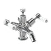 Burlington Kensington Ceramic Indice Bidet Mixer with Pop-Up Waste - Unbeatable Bathrooms