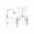 Burlington Kensington Regent 2 Tap Hole Arch Mixer with Curved Spout, 230mm Centres - Unbeatable Bathrooms