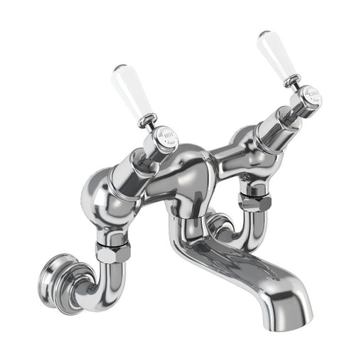 Burlington Kensington Traditional Wall Mounted Regent Angled Bath Filler - Unbeatable Bathrooms