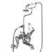 Burlington Kensington Wall Mounted Regent Angled Bath Shower Mixer - Unbeatable Bathrooms