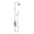 Burlington Spey Thermostatic Exposed Shower Valve Two Outlet Standard Riser Swivel Shower Arm with Handset & Holder Hose and Rose - Unbeatable Bathrooms