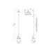 Burlington Tay Thermostatic Bath Shower Mixer Deck Mounted with Rigid Riser and Swivel Shower Arm - Unbeatable Bathrooms