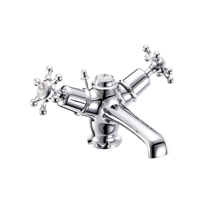 Burlington Traditional Basin Mixer with Pop-Up - Unbeatable Bathrooms
