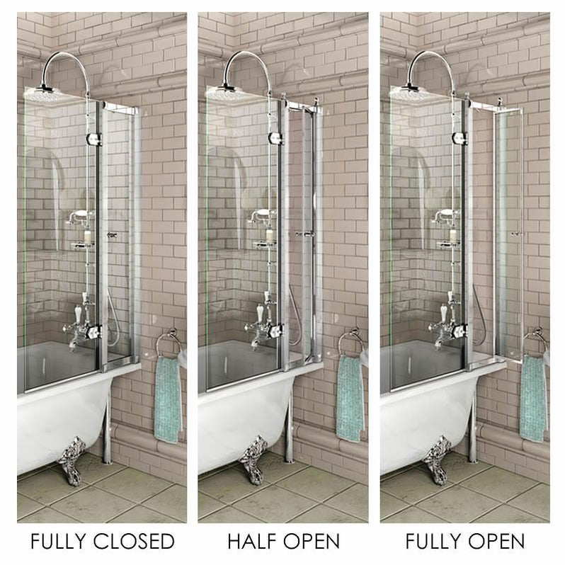 Burlington Traditional Bath Screen with Access Panel