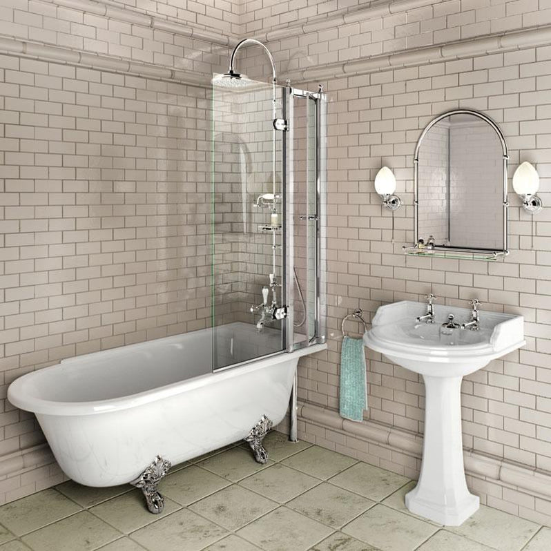 Burlington Traditional Bath Screen with Access Panel