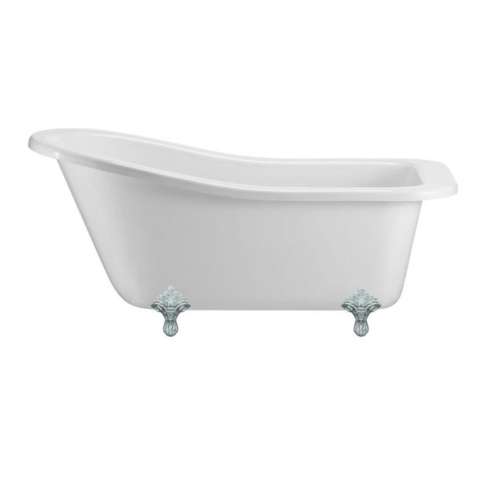 Burlington Traditional Buckingham 1500 x 750mm Slipper Bath - Unbeatable Bathrooms