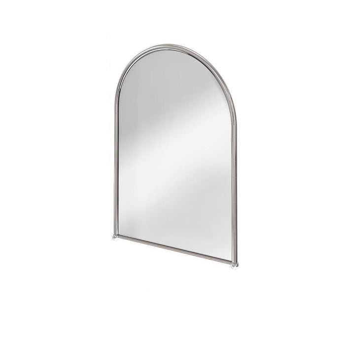 Burlington Traditional Chrome Plated Arched Mirror - Unbeatable Bathrooms