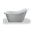 Burlington Emperor 1530 x 730mm Freestanding Slipper Bath - Unbeatable Bathrooms
