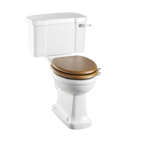 Burlington Traditional Regal Close Coupled Toilet with Standard Lever Cistern - Unbeatable Bathrooms