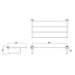 Burlington Traditional Towel rack - Unbeatable Bathrooms
