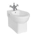 Burlington Traditional White Wall Hung Bidet - Unbeatable Bathrooms