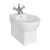 Burlington Traditional White Wall Hung Bidet - Unbeatable Bathrooms