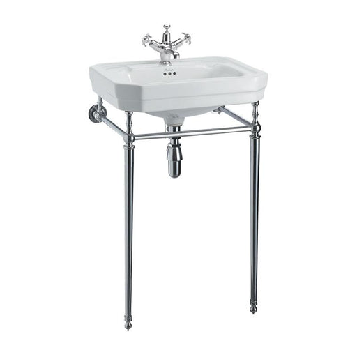 Burlington Victorian 56cm Basin with Regal Basin Stand - Unbeatable Bathrooms