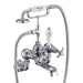 Burlington Wall Mounted Regent Bath Shower Mixer - Unbeatable Bathrooms