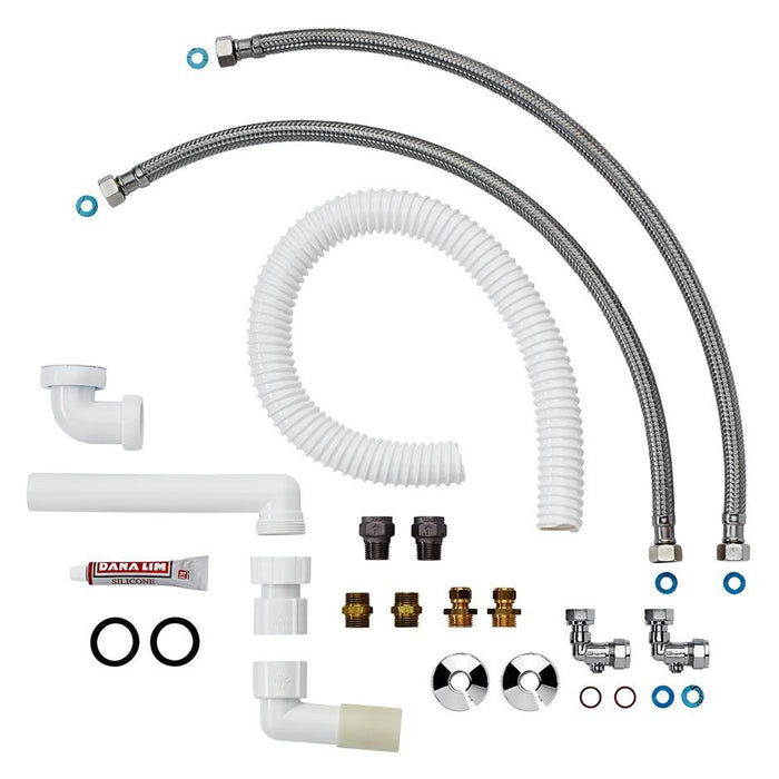 Armitage Shanks Care Plus Flexible 70cm Feed and 70cm Waste System for Vertical Adjustment Only - Unbeatable Bathrooms