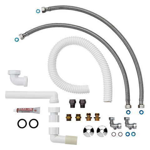 Armitage Shanks Care Plus Flexible 70cm Feed and 70cm Waste System for Vertical Adjustment Only - Unbeatable Bathrooms