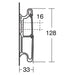 Armitage Shanks Care Plus Salonex Washbasin Mounting Bracket, Gas Cell Counter Balanced with Lever Lock, Vertical And Horizontal Adjustment - Unbeatable Bathrooms
