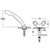 Armitage Shanks Care Plus Salonex Washbasin Mounting Bracket, Gas Cell Counter Balanced with Lever Lock, Vertical And Horizontal Adjustment - Unbeatable Bathrooms