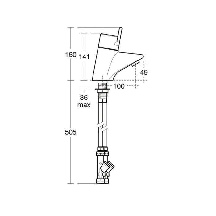 Armitage Shanks Care Plus Washbasin Mounting Bracket, Manually Operated, Vertical and Horizontal Adjustment - Unbeatable Bathrooms