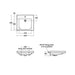 Armitage Shanks Care Plus Washbasin Mounting Electrically Operated by Lever, Vertical and Horizontal Adjustment - Unbeatable Bathrooms