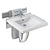 Armitage Shanks Care Plus Washbasin Mounting Electrically Operated by Lever, Vertical and Horizontal Adjustment - Unbeatable Bathrooms