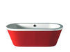 Carron Halcyon 1750mm x 800 Carronite Oval Bath (Includes Filler) - Unbeatable Bathrooms